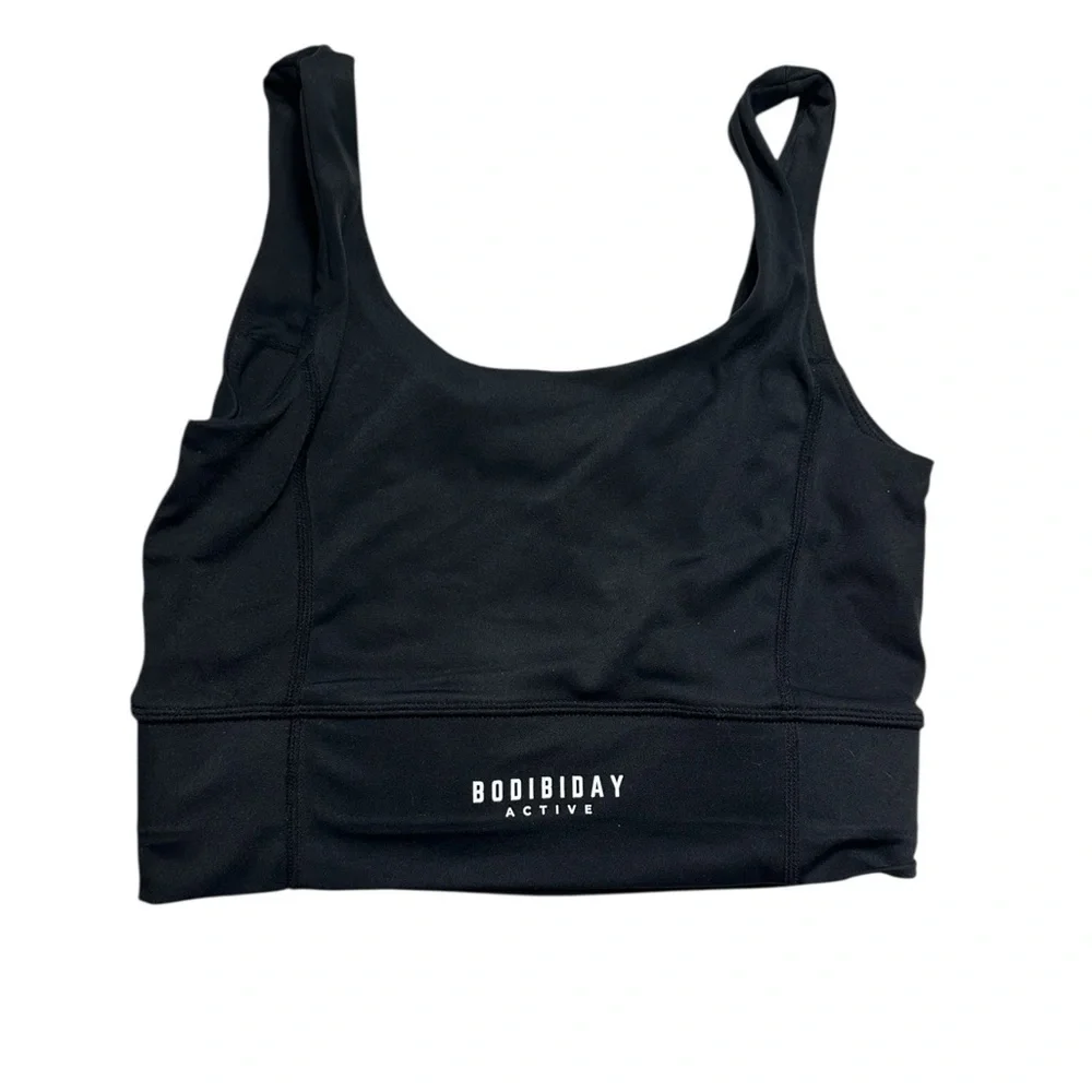 Active Black Sports Bra